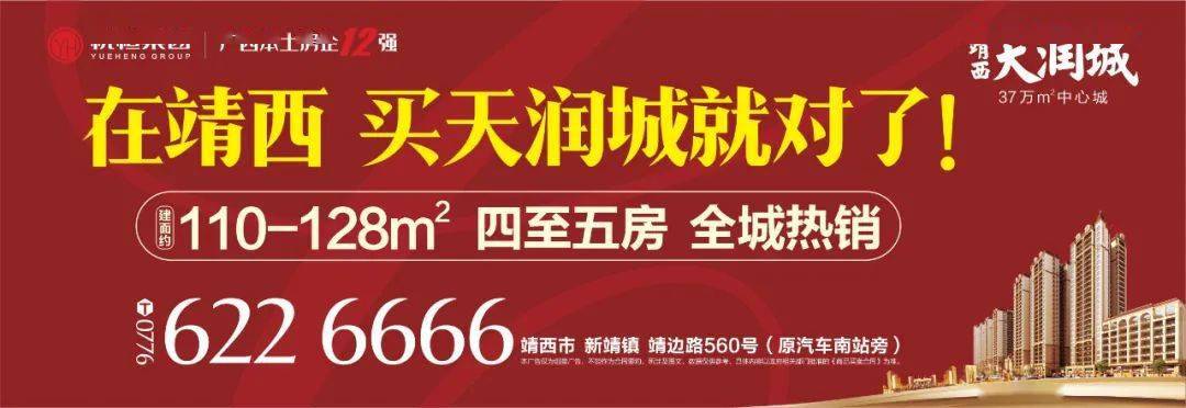 2021年广西地产各县市区标杆项目榜单揭晓,靖西天润城斩获殊荣_配套