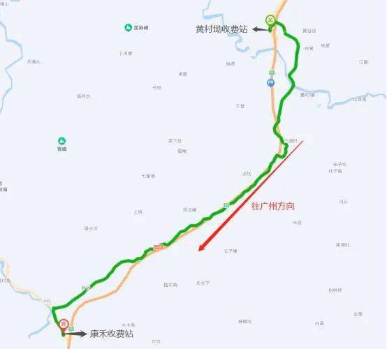 g236国道详细线路图,236国道全程线路图 (三)康禾至紫城路段:可在康禾收费站驶离高速,绕行g236国道至紫城收费