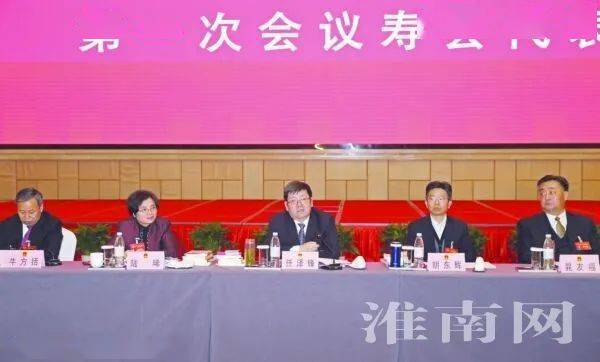 两会进行时淮南市第十七届人民代表大会第一次会议隆重开幕等