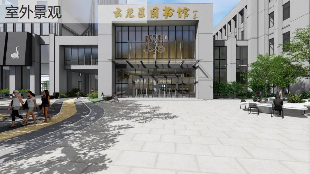 云龙区图书馆是中国唯一汉文化主题图书馆,多处融入和呈现汉文化元素