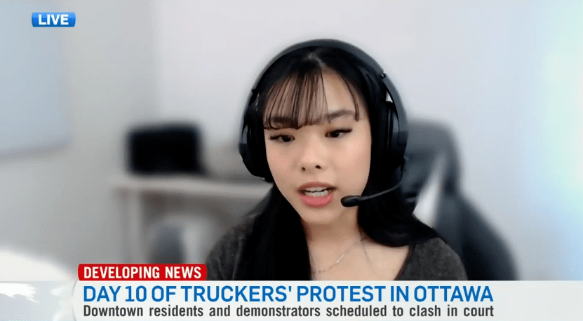 图源:ctv news该诉讼称,为了让抗议者向政界人士表达自己的声音,组织