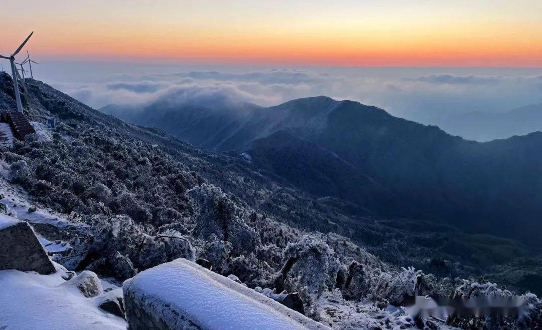 春节错过的括苍山雪景,今天都给你们补上!_临海_阳光总_摄影