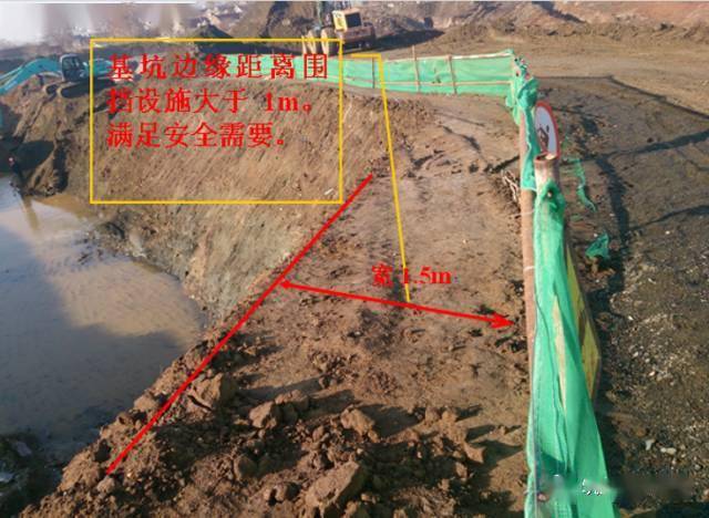 钢管应打入地面以下50cm深,钢管位置距离基坑边缘至少1m,受地形限制时