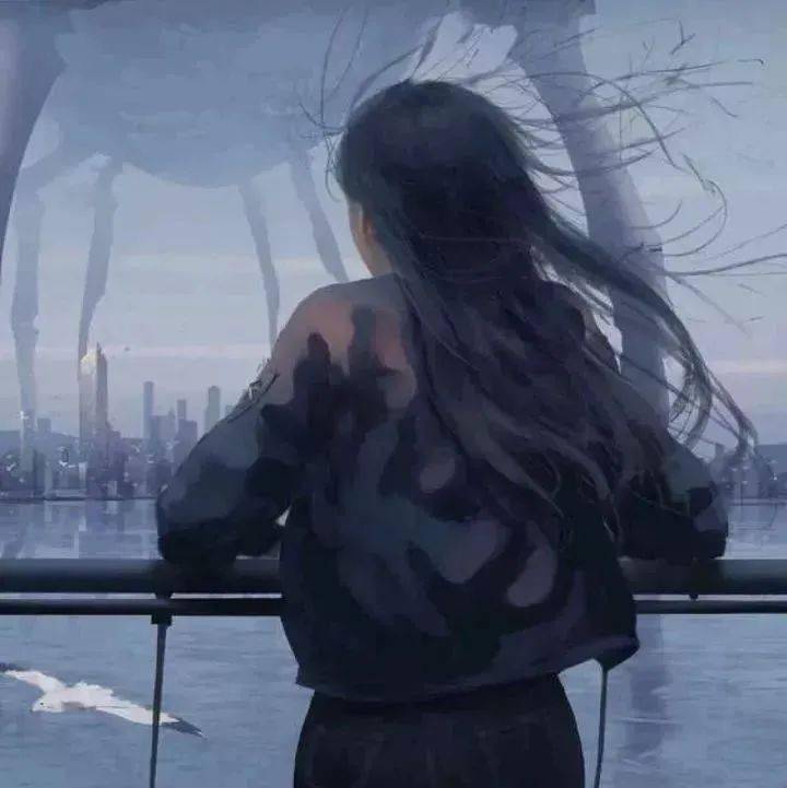 emo丧系女生头像