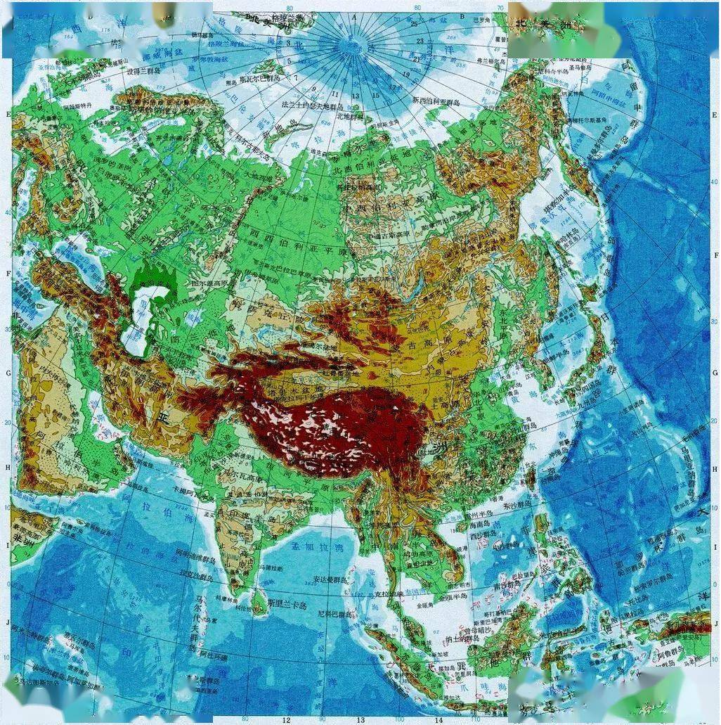 手绘地理图高中地理最常用地图中国分省地图大汇总