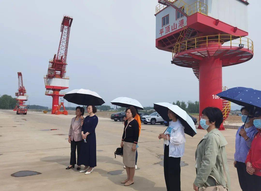 聚焦能力作风建设年平顶山市妇联组织执委赴沙河复航工程平顶山港调研