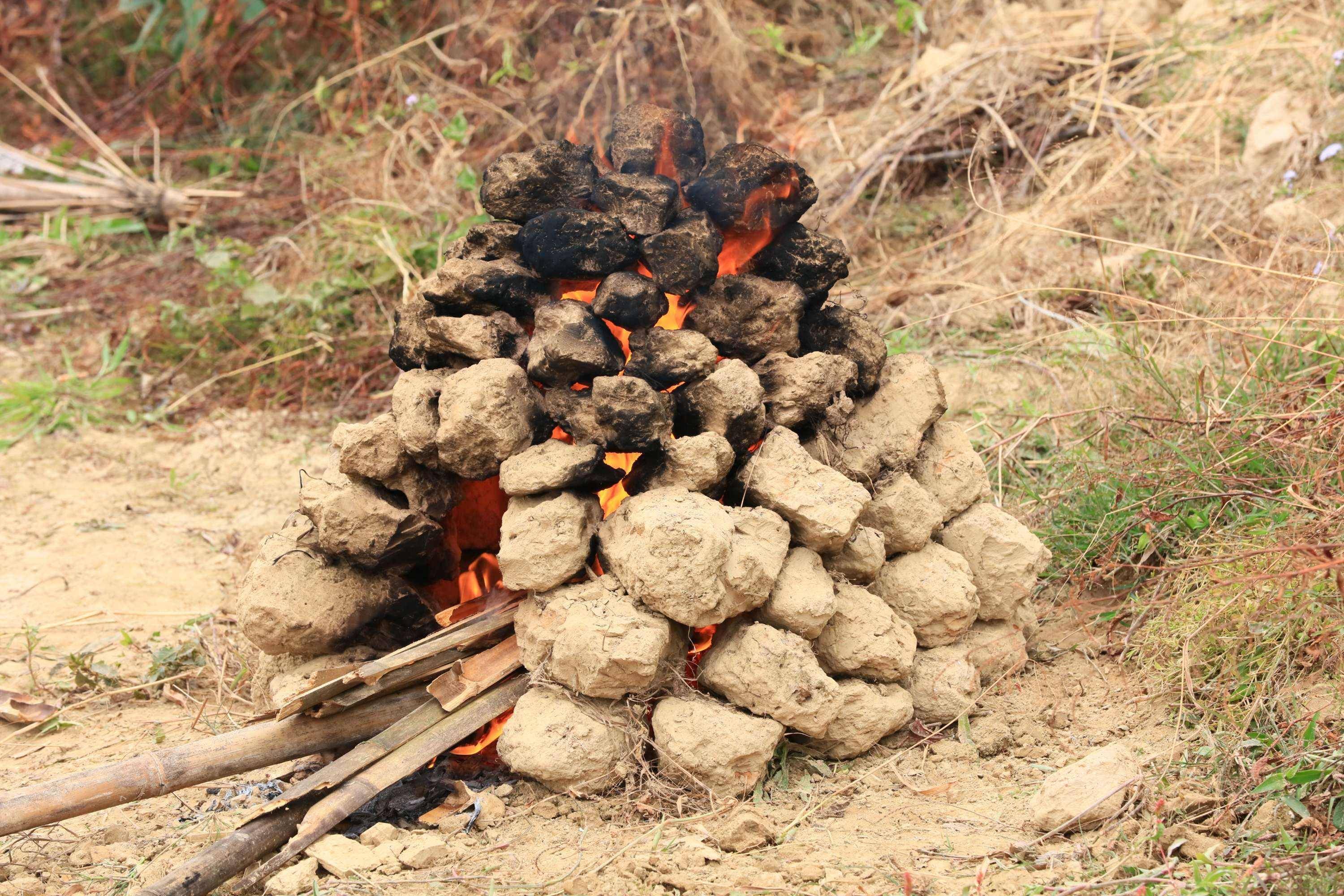 乡土散文:红薯窑_土块_烧窑_泥土