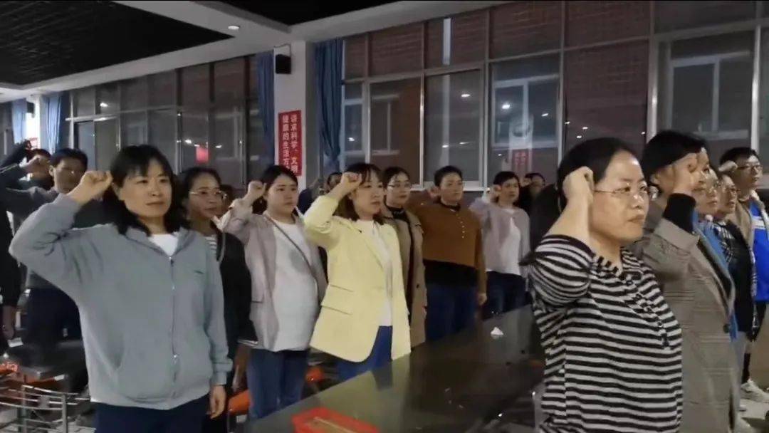 武陟中学全力以赴三十天冲刺高考铸辉煌