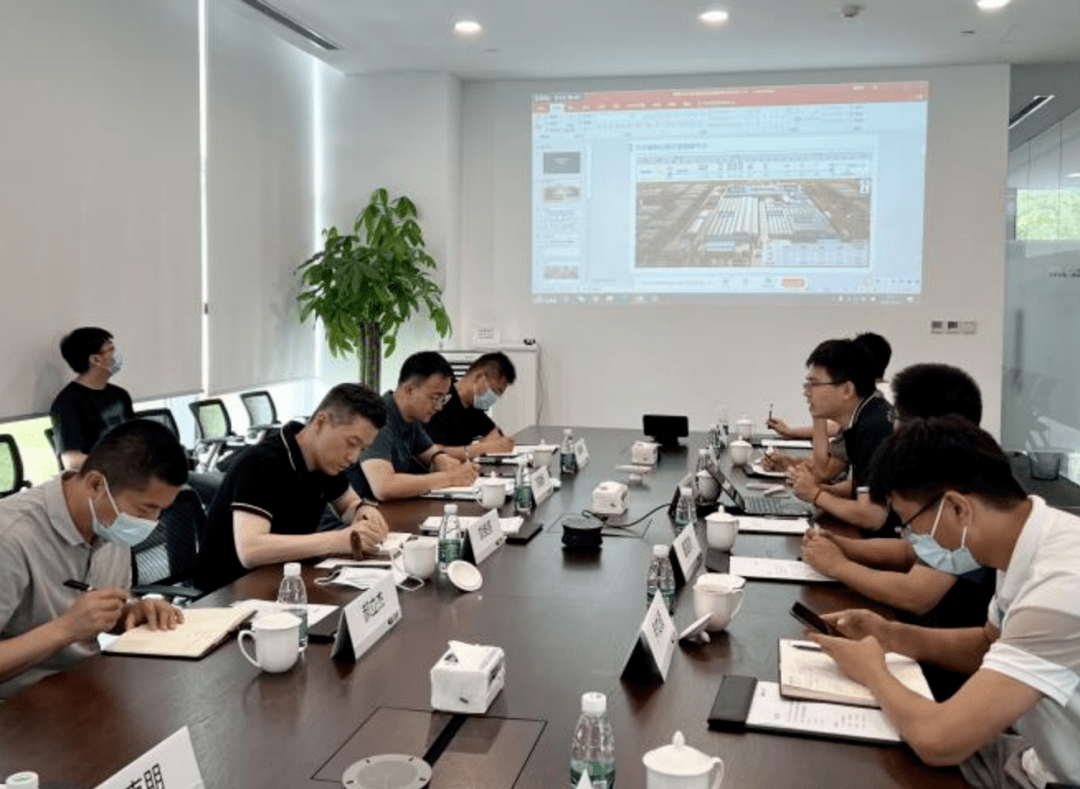市经信局规划处处长刘维亮调研理想汽车工厂与理想汽车第二总部_项目