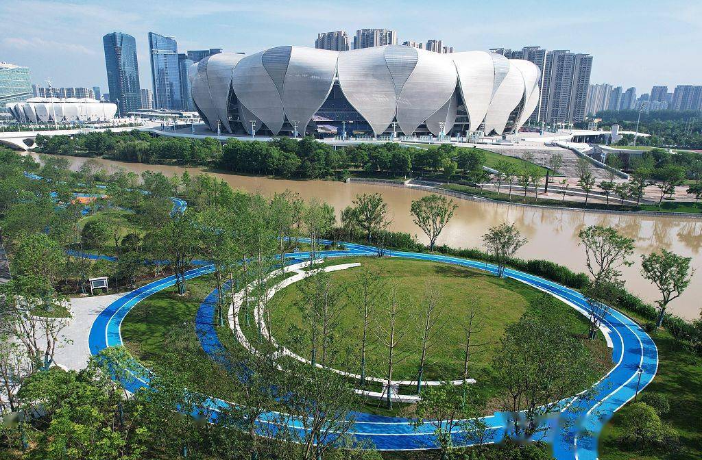 杭州奥体中心亚运主题公园对外开放