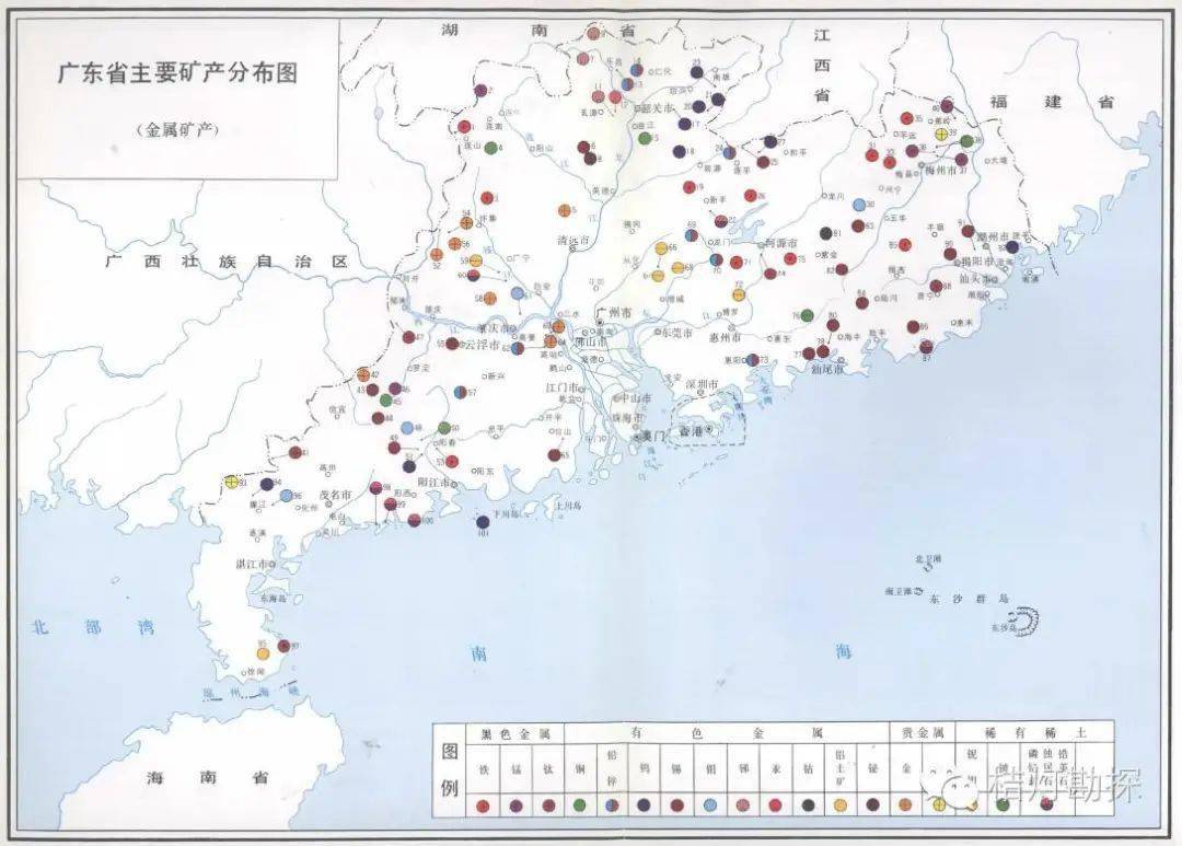 国内二十余省市矿产资源分布大全_铁矿_矿区_非金属