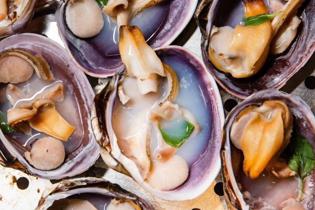 *天鹅蛋的学名为紫石房蛤,因贝壳形似天鹅蛋而得到别称吃至八分饱