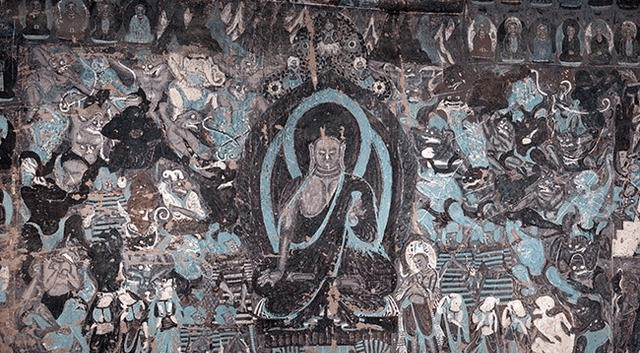 敦煌莫高窟的壁画：华夏文明与佛教文化的一次完美融合