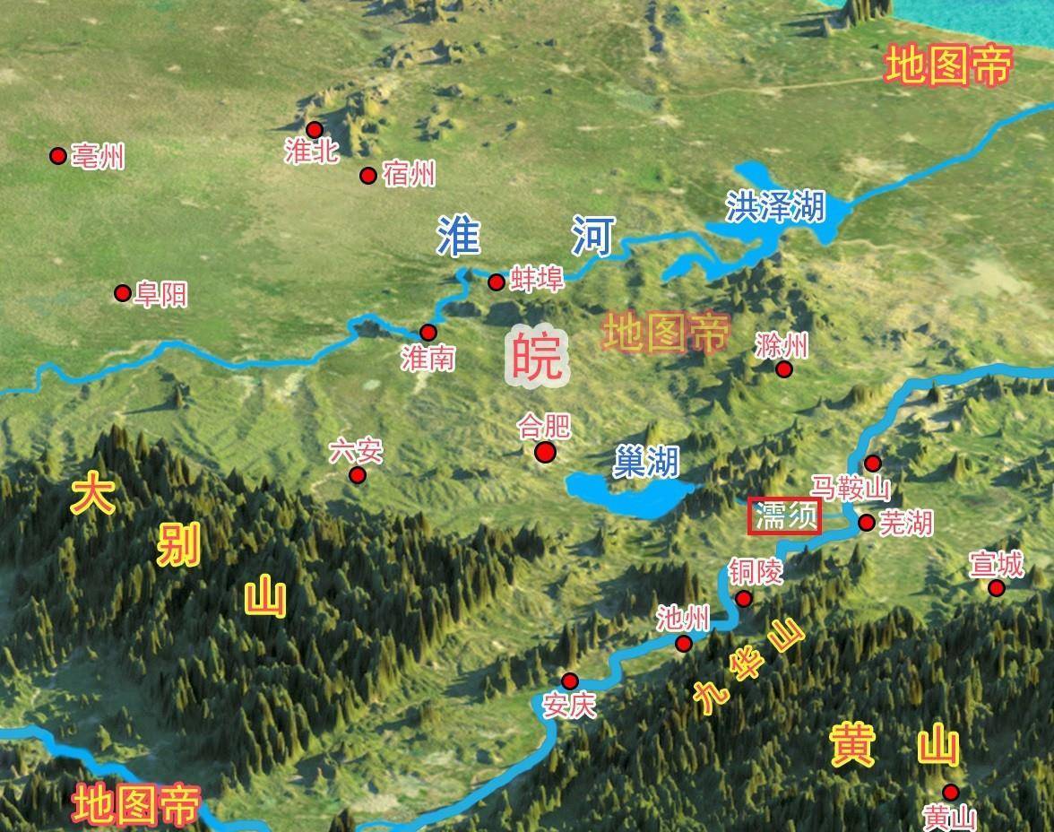 无为市,含山县,巢湖市交界处的濡须,为何会成魏吴争夺的焦点?