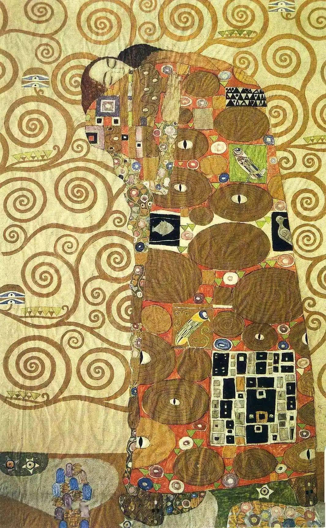 浓郁的象征主义 伤感 神秘_克里姆特_装饰_作品