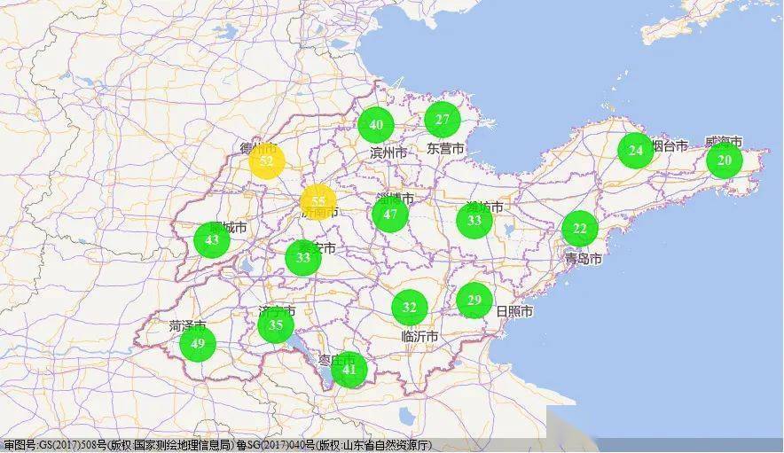 山东省环境空气质量形势预报(2022年8月27日—9月4日)_hpa_污染_云量