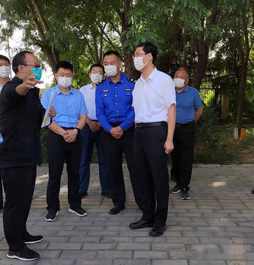 区长调研城市建设重点项目_王营_城建_规划