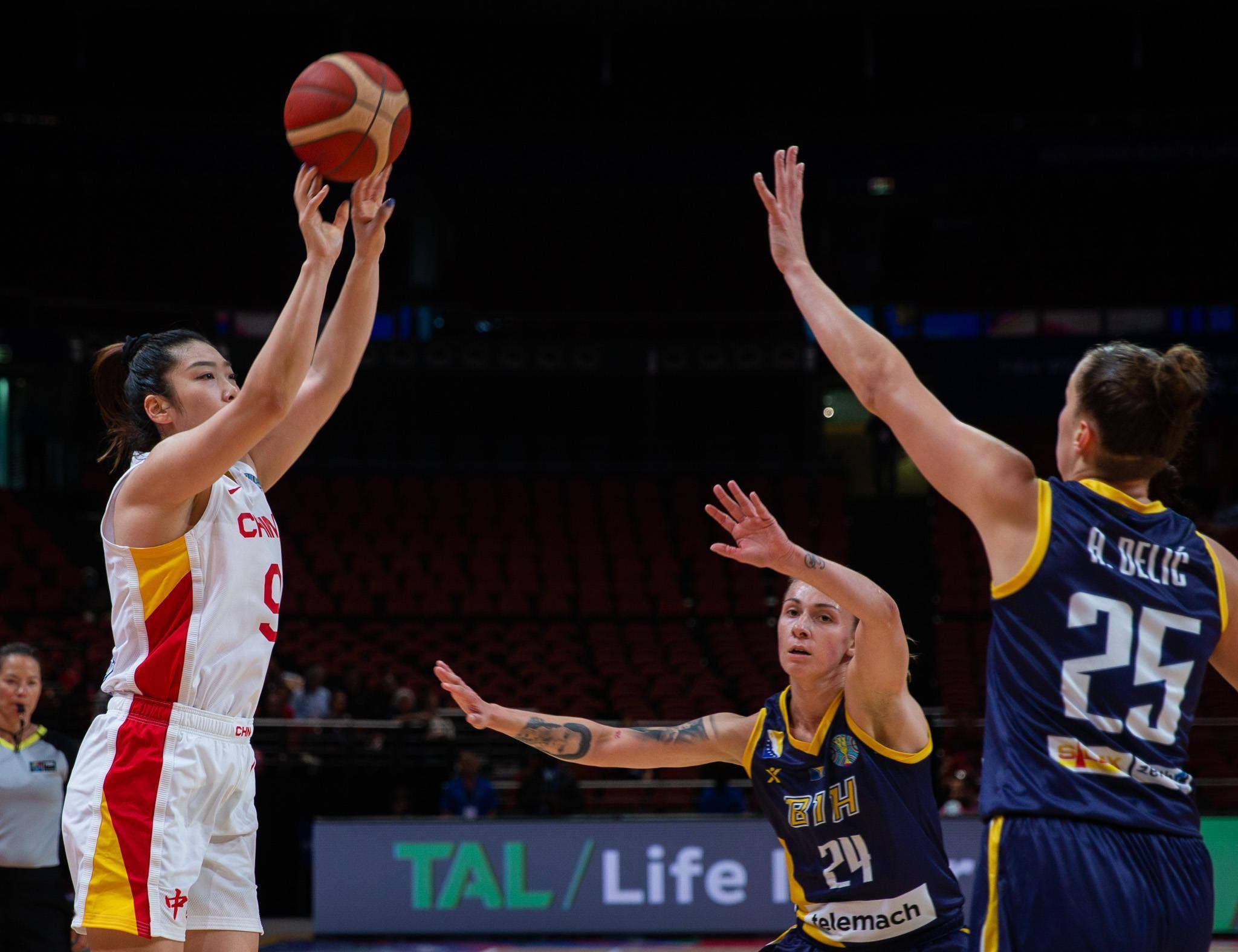 篮球——女篮世界杯：中国胜波黑