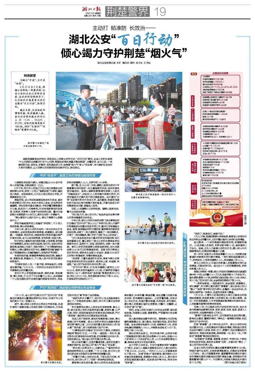 上海试管（【媒体聚焦】湖北日报：湖北公安“百日行动”倾心竭力守护荆楚“烟火气”）