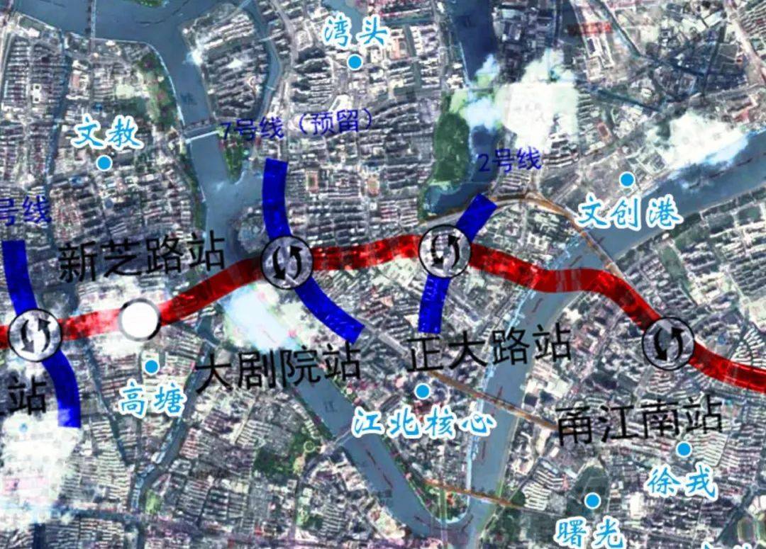 宁波西枢纽站为6,2,9,12号四线换乘站,车站设置