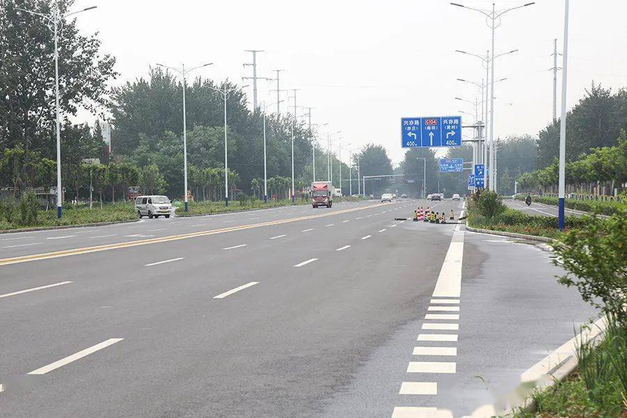 104国道瀛海段是真宽 但