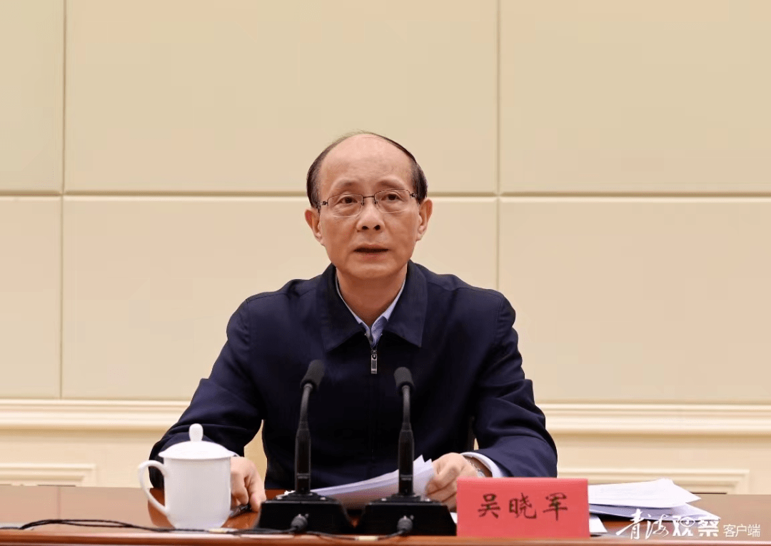 青海日报融媒体记者 张地委 摄吴晓军指出:要深入学习贯彻党的二十大