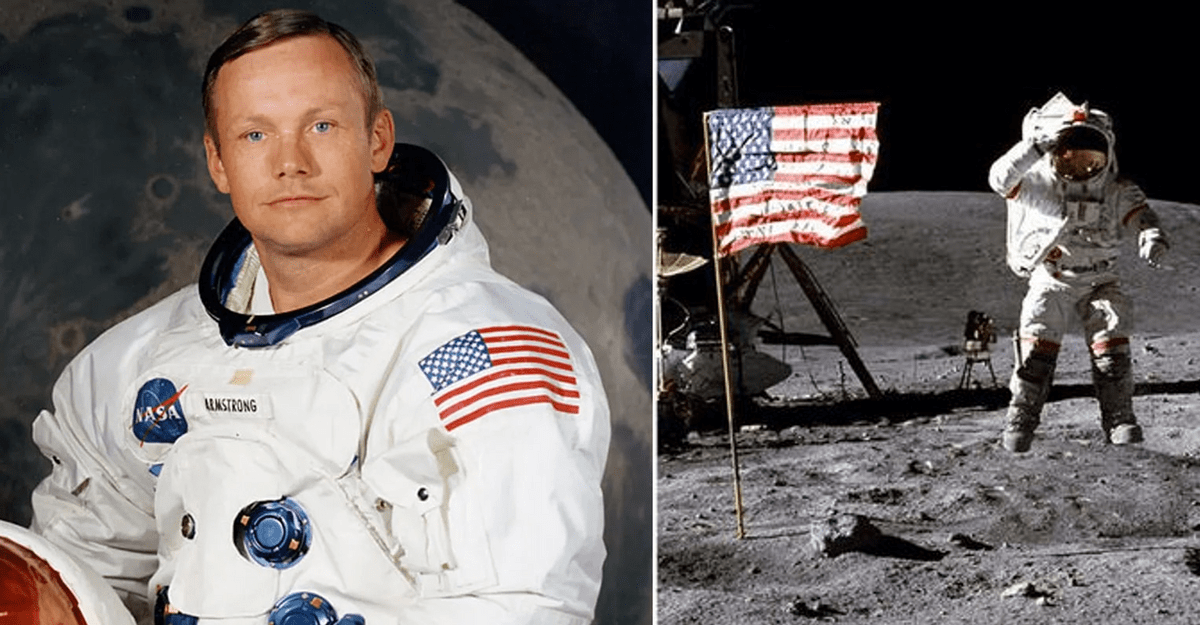 宇航员尼尔·阿姆斯特朗(neil armstrong)在登月时说的话"这是我