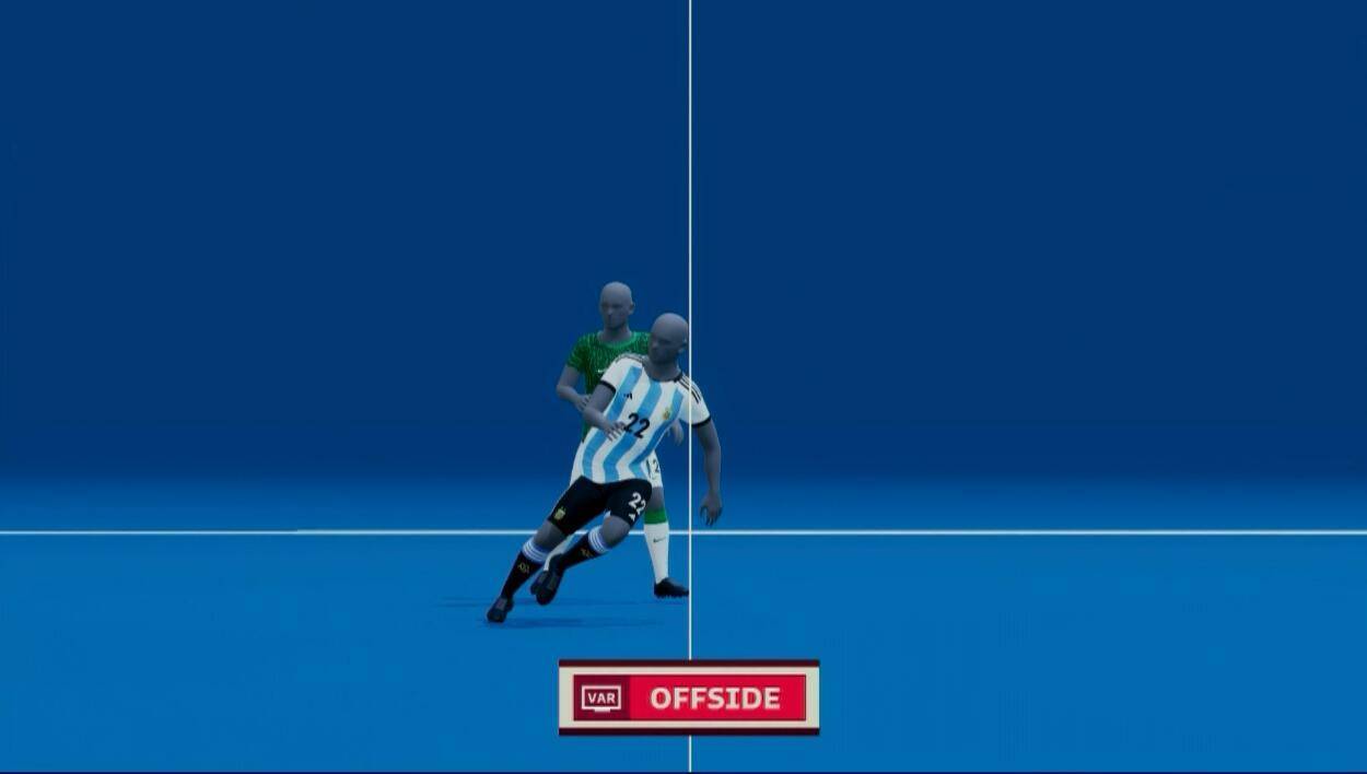 阿根廷半场3个进球被取消，半自动越位识别是黑科技还是笑话？