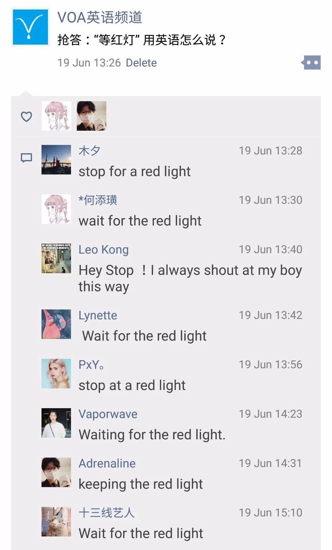华为手机英文怎么输入中文:“等红灯”用英语怎么说？真的不是“wait for the red light”！