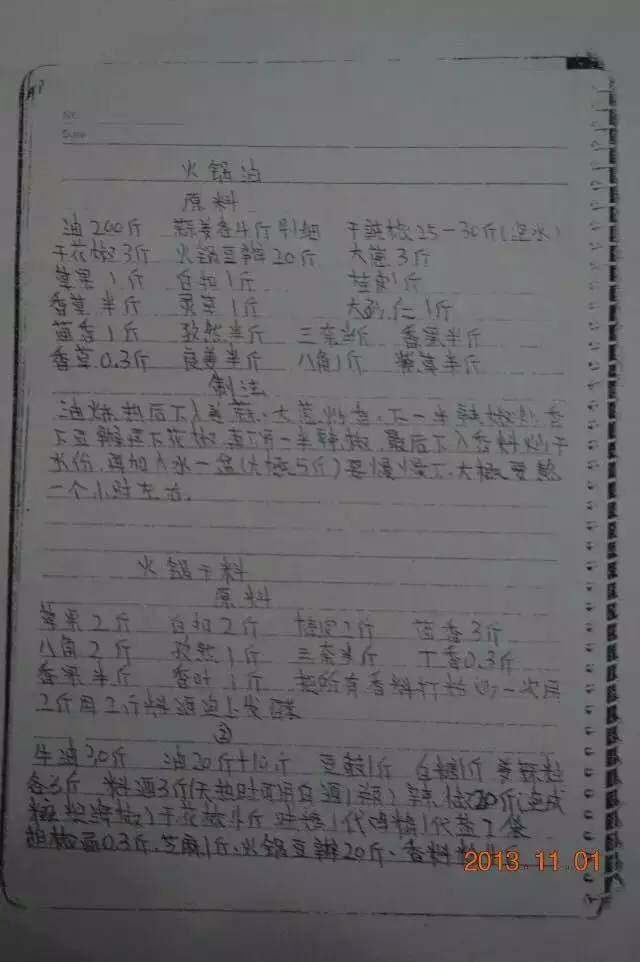 百款厨师绝密配方