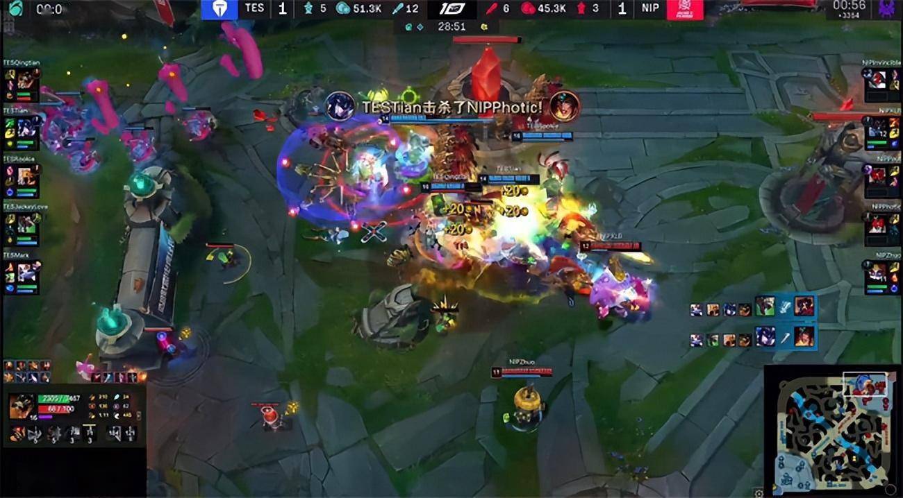 LOL-LPL：JackeyLove老鼠带猫出没无常节拍拉满，TES 2-1击败NIP