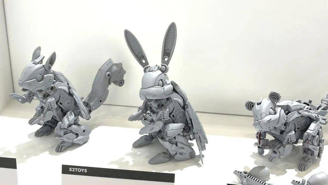 模玩资讯：云逛展 WF2023冬季展 国模机甲篇