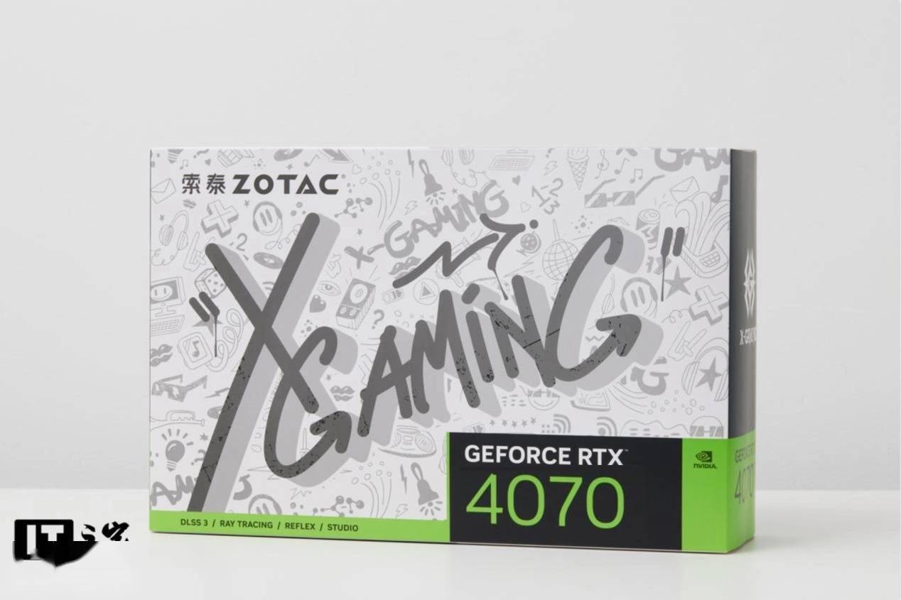 索泰 RTX4070 X-GAMING OC 欧泊白评测，潮酷嘻哈功耗优化