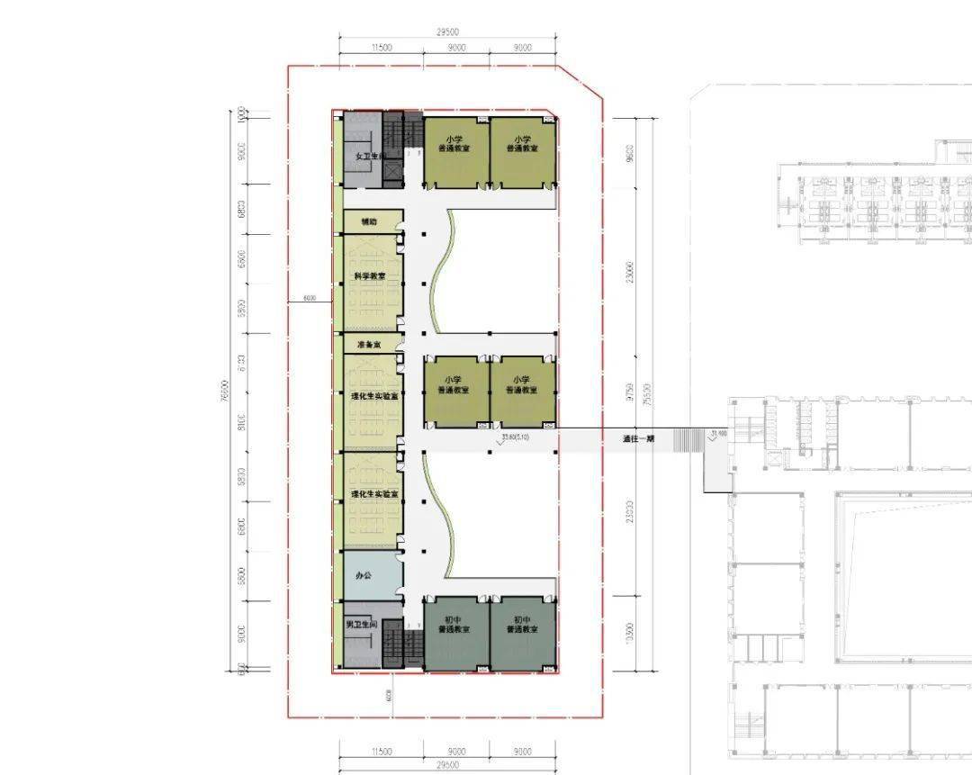 江南体育官方网站中标方案 官龙学校二期工程方案设计  REFORM重塑建筑(图15)