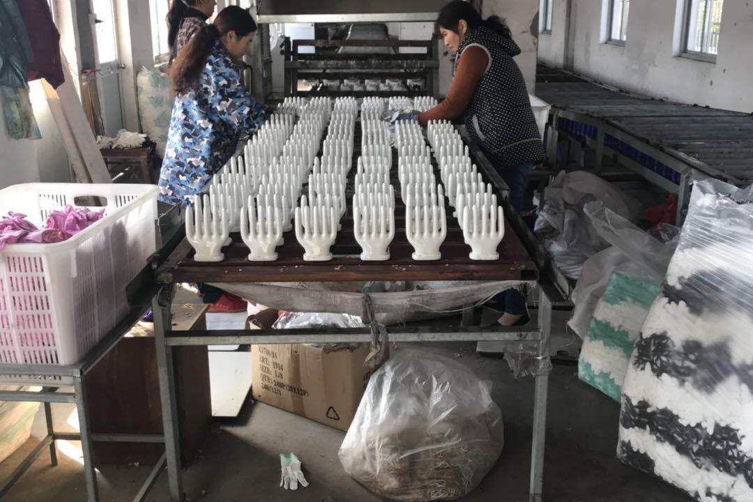 pu涂胶手套生产设备 防护手套生产线 pu挂胶手套生产线