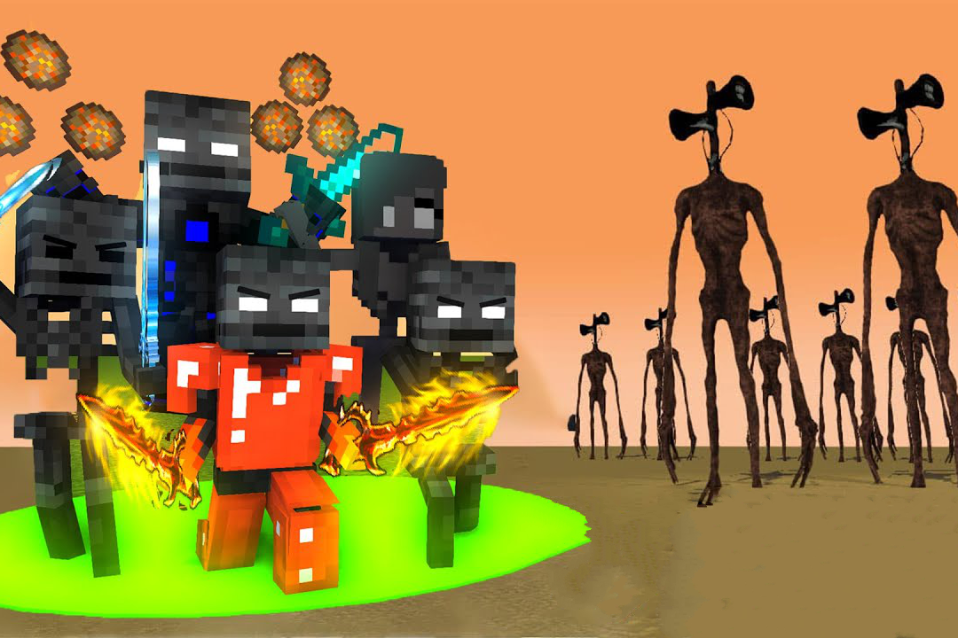 我的世界动画汽笛人之战