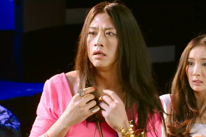 分手大师曾经的模特表演令人赞叹邓超搞笑视频