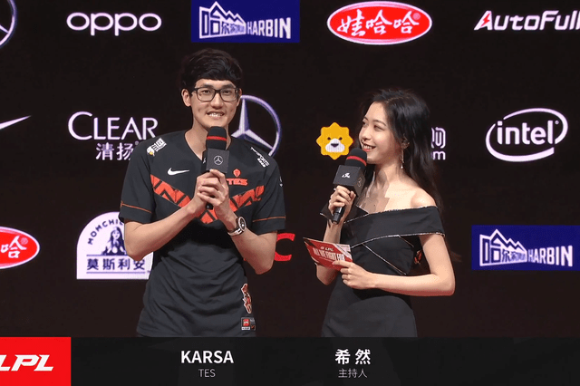 karsa:大家好,我是tes的打野karsa.