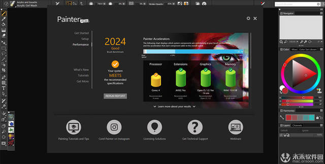 Mac专业的美术绘画软件Corel Painter