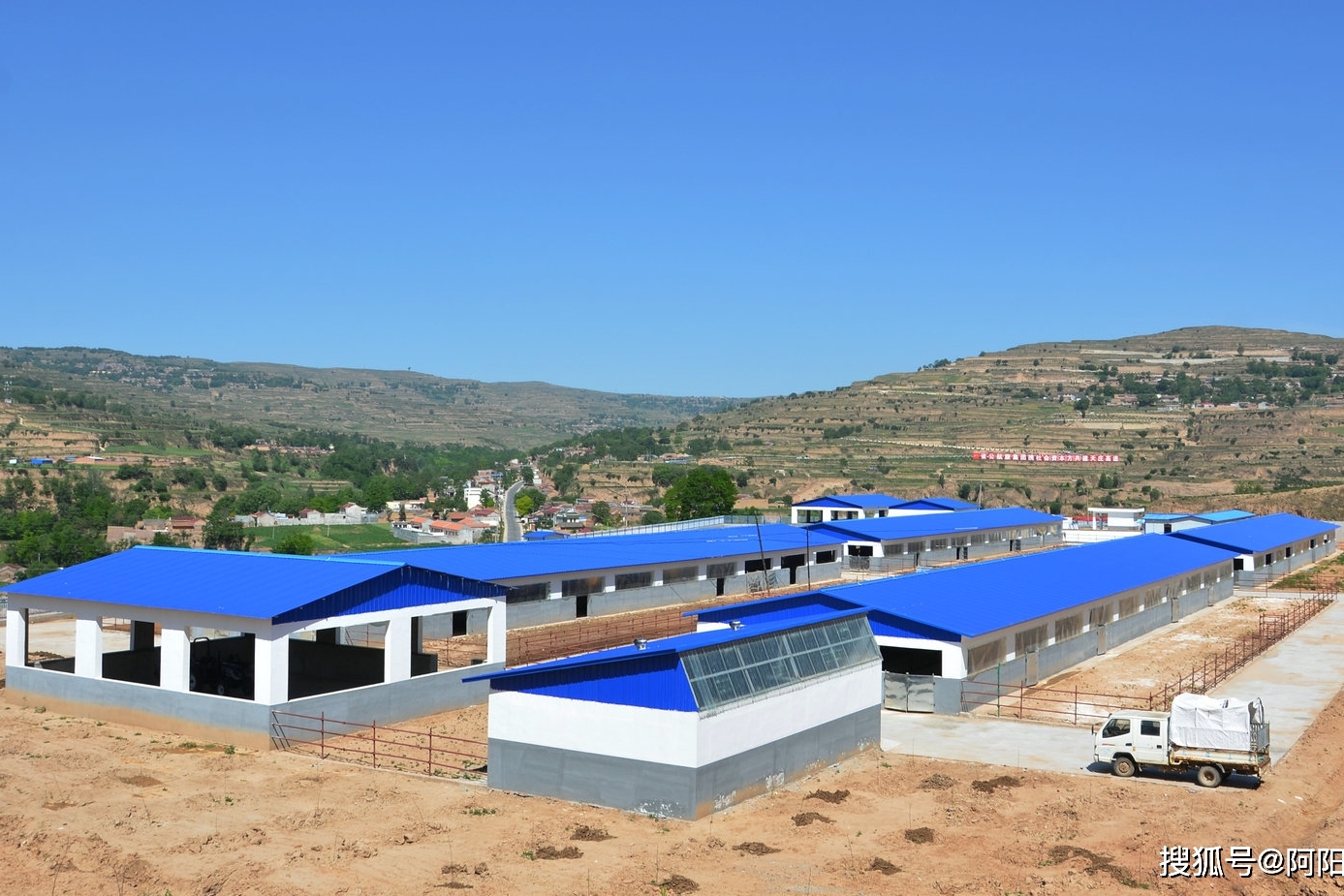 马关养殖产业园暨张家川县平荣种养殖专业合作社举行开业揭牌仪式