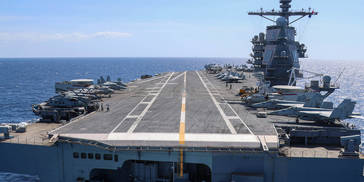 针对俄罗斯！美军第二支航母打击群出动