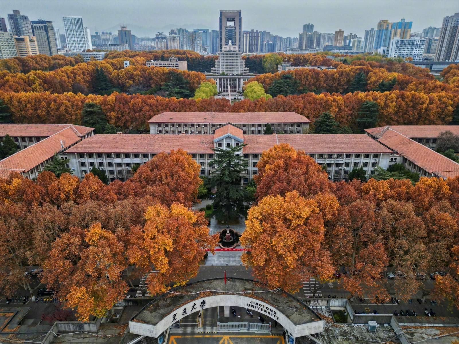 "11月29日至12月5日,2023西安交通大学金色梧桐节在兴庆校区举办,展示