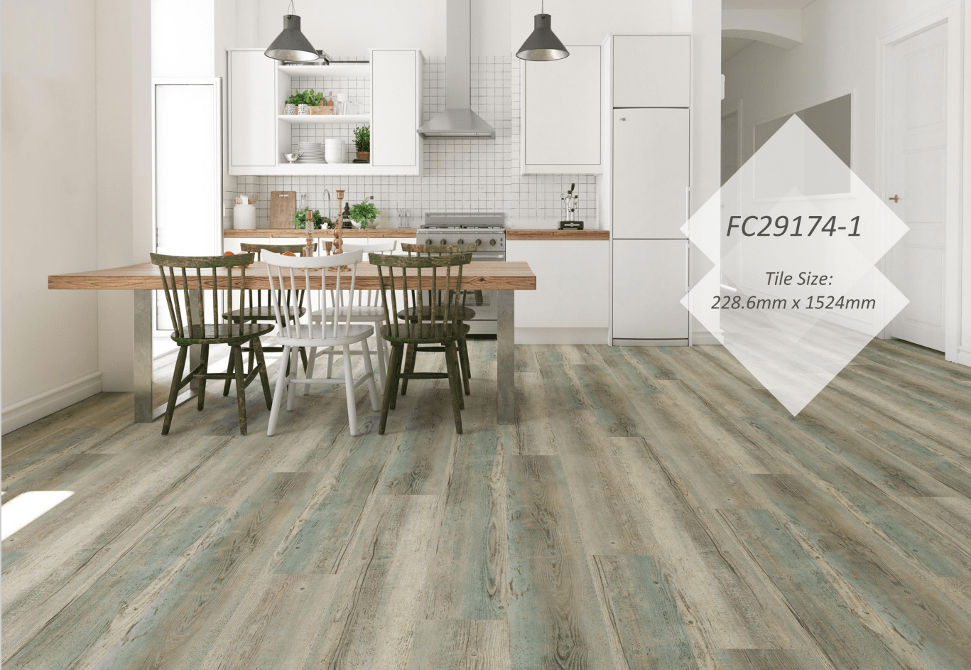 上海普隆实业新款pvc地板lvt地板spc地板石晶墙板