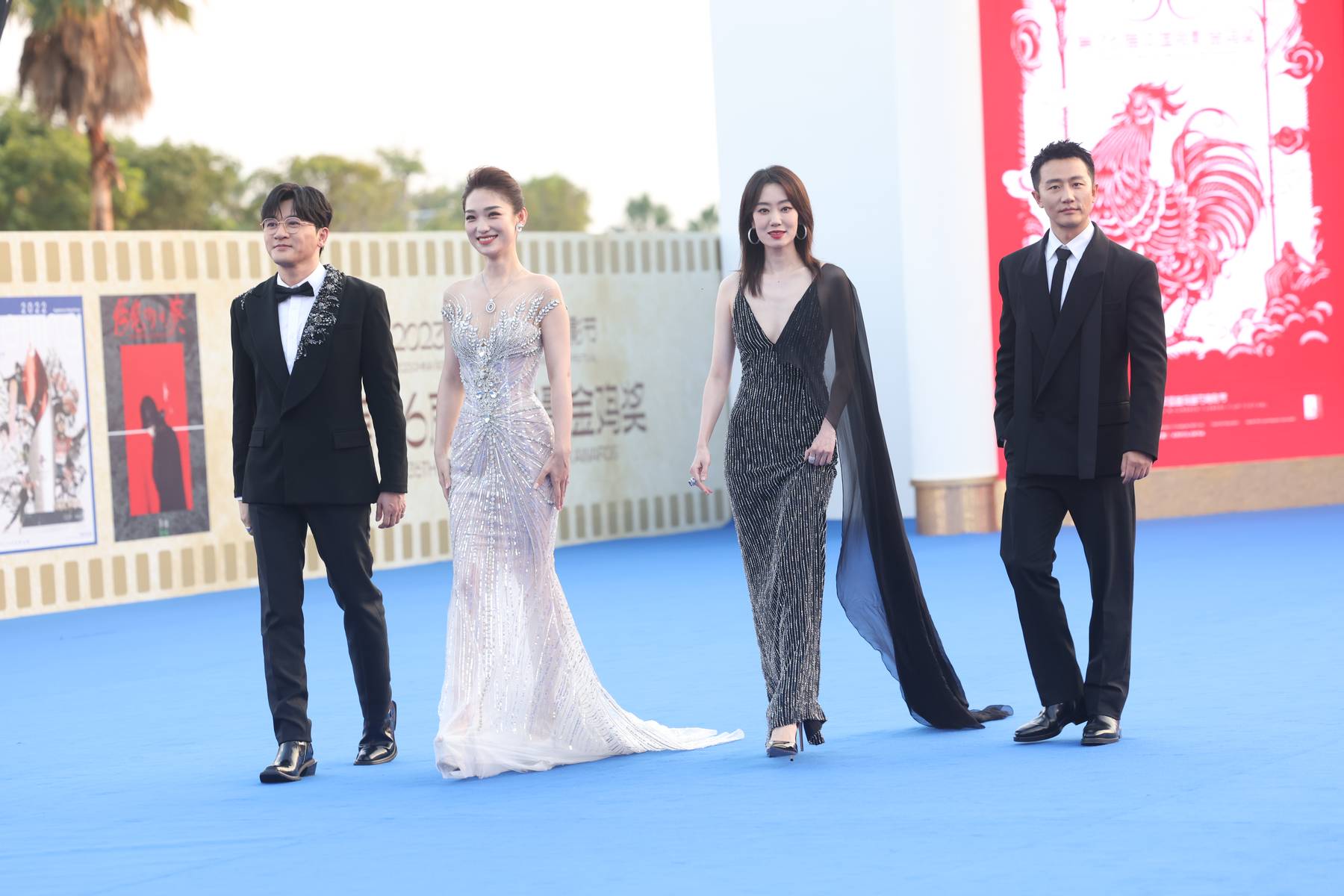 金鸡奖闭幕红毯群星云集张小斐张雨绮关晓彤亮相