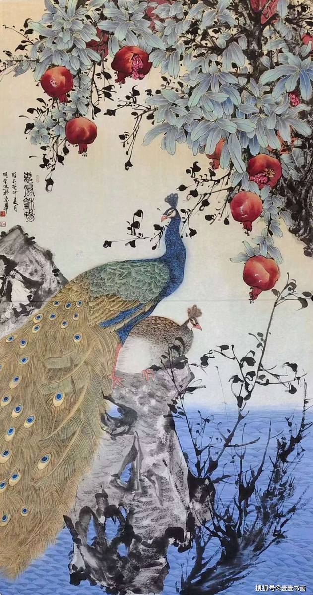 李明圣画家花鸟画作品欣赏-搜狐大视野-搜狐新闻