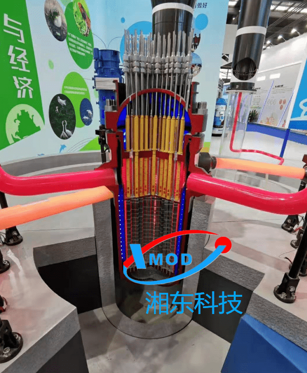 核电站模型 核能发电模型 核反应堆模型展览展示-搜狐大视野-搜狐新闻
