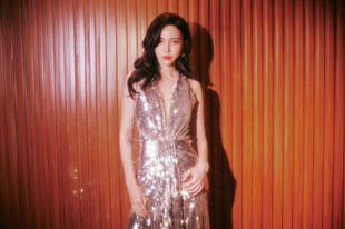 于文文深V礼服曲线火辣