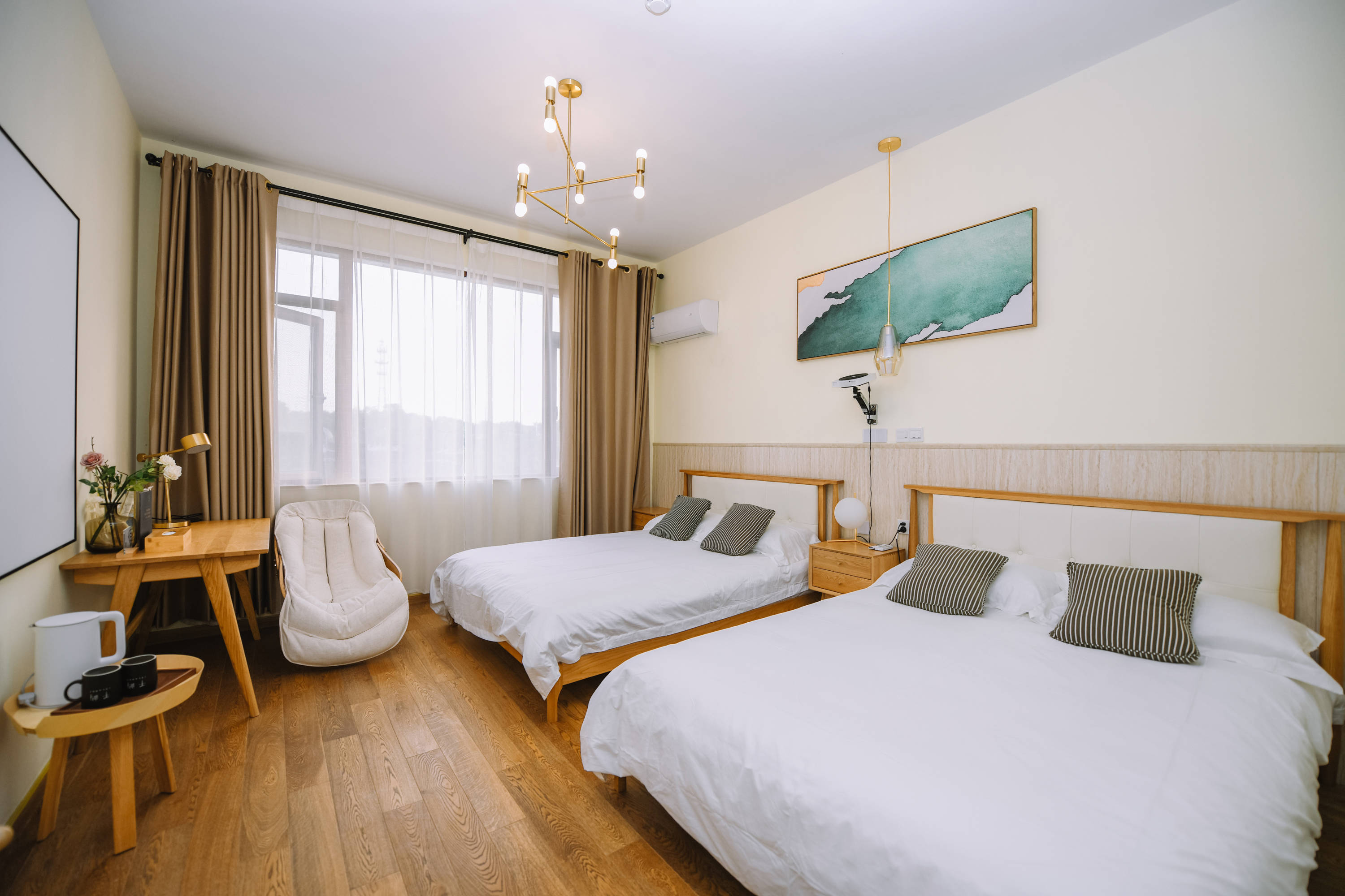 吴王携西施避暑的地方还有这样一家民宿特色阳光房400平大花园