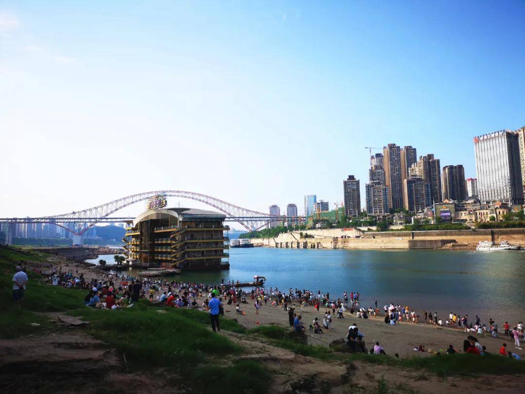 重庆这片网红沙滩,你去打卡了吗?