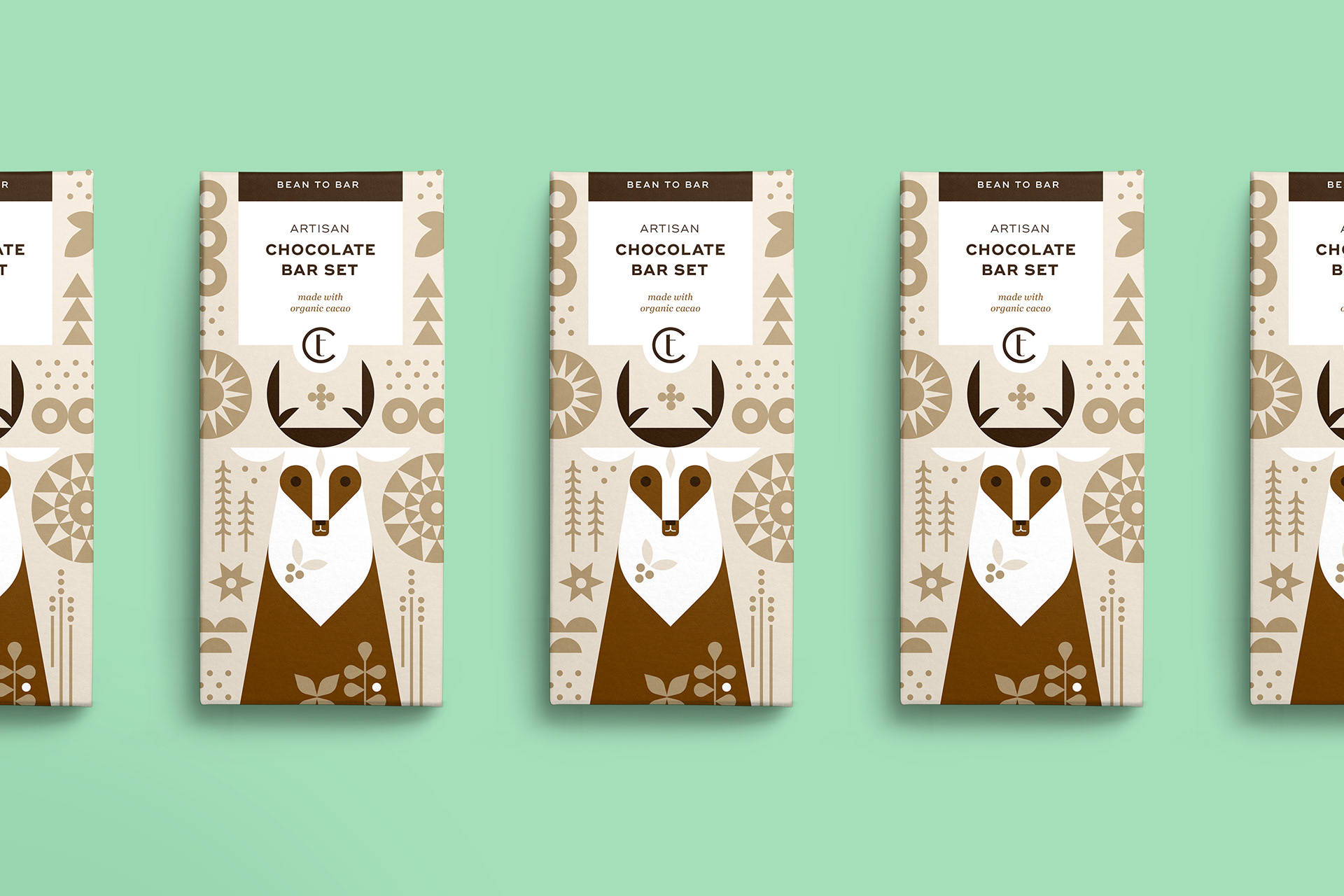 巧克力包装设计插画手绘创意